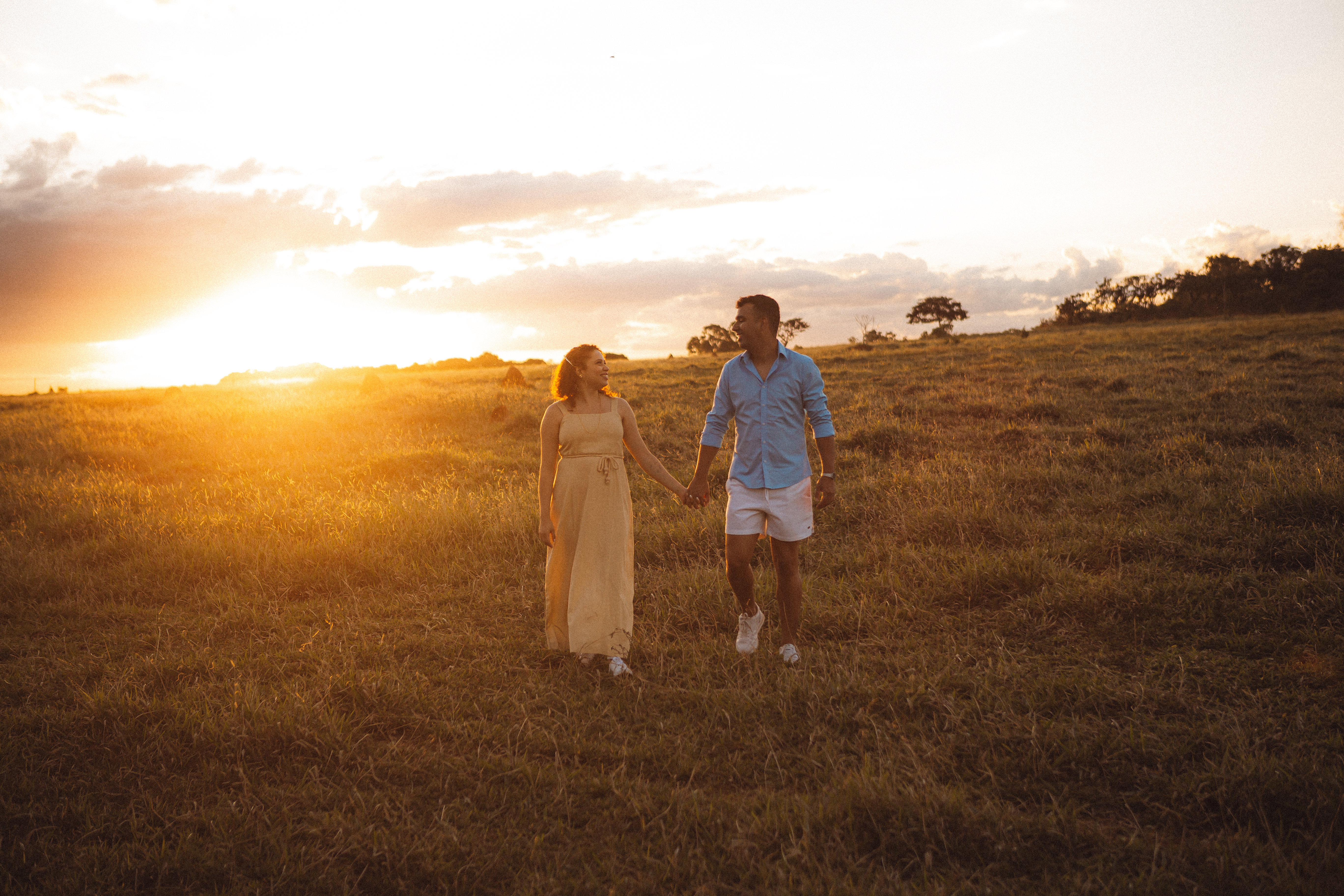 Foto de Marina e Thiago